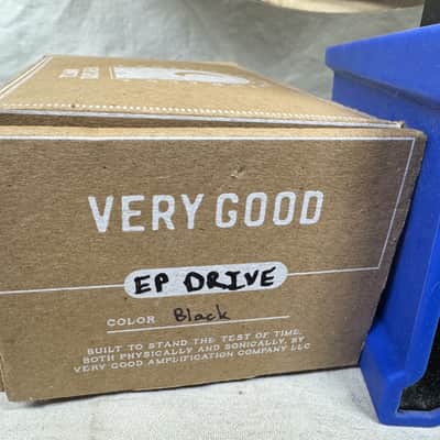 Very Good Amp Co verygoodampco Very Good EP Drive Overdrive Pedal with Box - Black image 2