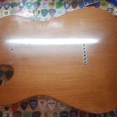 Mjt Thinline Loaded Telecaster body Single Bound  Olympic white/natural image 9