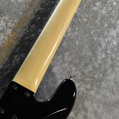 FUJIGEN/FGN NJB100RALV-BK #F240557  4.43kg 5-string ［Made in Japan］［Neo Classic Series］［YK012］ 2024 - Gloss Black image 6