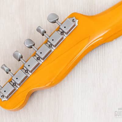 2006 Fender Telecaster ‘52 Vintage Reissue TL52-118BTX Butterscotch w/ Bigsby & Custom Inlay, Japan CIJ image 5