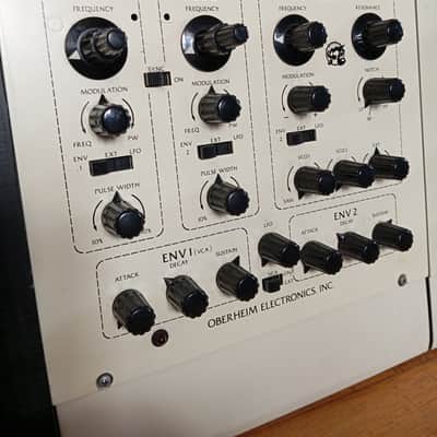 Oberheim Sem pair of modules in a powered box 1975 image 3