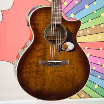Ibanez AE Series AE340FMH Grand Auditorium Acoustic-Electric Guitar, CLOSEOUT image 3