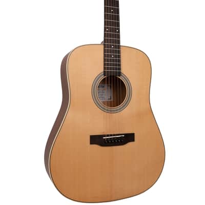Gold Tone GT-Dread-NA Solid Sitka Spruce Top Mahogany Neck 6-String Acoustic-Electric Guitar w/Gig Bag image 3