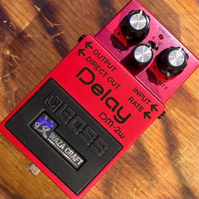 Boss DM-2W Delay Waza Craft 2015 - Present - Pink image 1