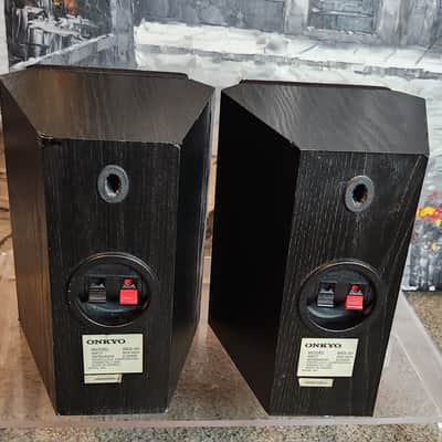 Onkyo Onkyo SKS‑30 speaker pair 90s - Black image 6