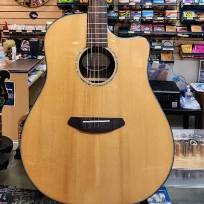 Breedlove Pursuit Dreadnought Ebony Cutaway Acoustic/Electric Guitar 2016 - Gloss Natural image 1