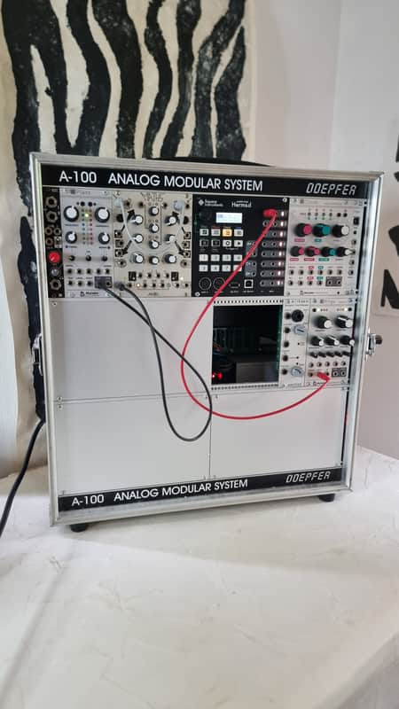 Doepfer A-100 System Bundle (Genuine Mutable Instruments Plaits/Rings/Clouds, Make Noise Maths, Squarp Hermod) - Excellent Condition image 1