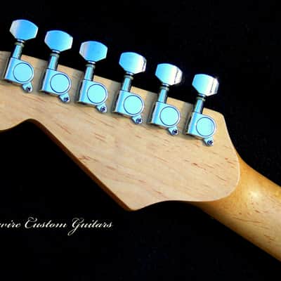 Natural Alder Strat 2024 Classic + Working Bridge Tone+Treble Bleed+Matched Custom Pickups+ Rosewood Neck+ Low Action Leveled, Crowned and Polished Frets! image 8