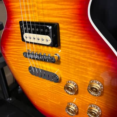 Dean Cadillac 1980 Flame Maple - Trans Cherry Sunburst image 2