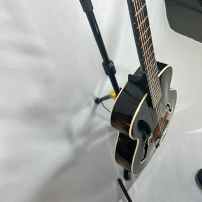 Vintage Harmony Broadway Archtop Guitar, Tobacco Burst, 1950s (Used) image 9