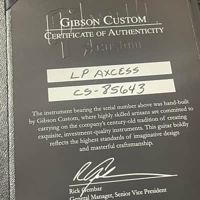 Gibson Custom Shop Les Paul Axcess 2008 Iced Tea image 16