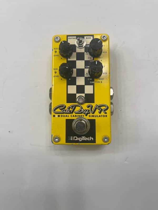 Digitech CabDryVr Dual Cabinet Simulator Emulator Guitar Effect Pedal image 1