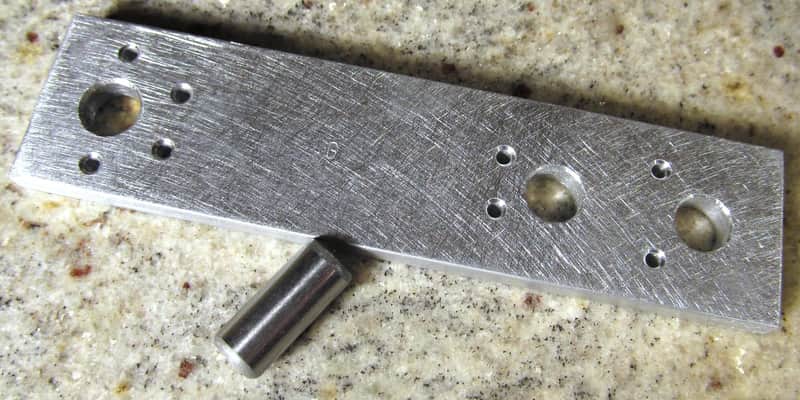 Grover Guitar Tuner Pin Alignment Drilling Guide G image 1