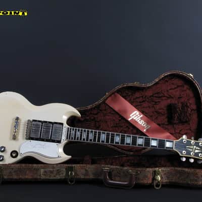 Gibson SG Custom   ex. Carlos Santana  1961 White image 3