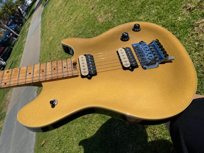 1998 - 1999 Peavey EVH USA Wolfgang Standard Patent Pending Goldtop Floyd Rose image 1