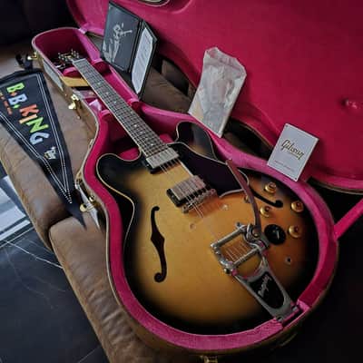 Gibson Custom Shop 1959 ES-335 B.B. King «Live at the Regal» - Murphy Lab Aged – Argentine Grey Sunburst image 5