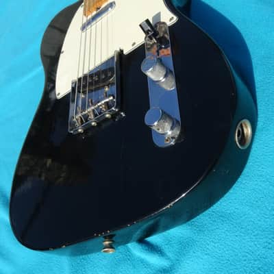Fender Telecaster 1974 Black Maple Neck Ash Body image 10