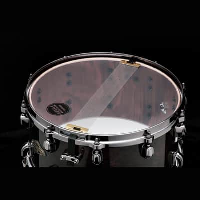 Tama Starclassic Walnut/Birch Snare Drum 14x7 Gloss Black Walnut Burl image 9