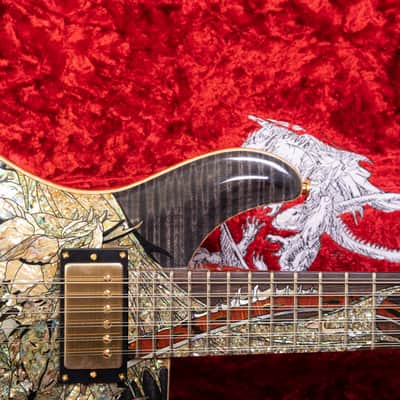 PRS Paul Reed Smith 20th Anniversary Double Neck Dragon 2005 Whale Blue image 2
