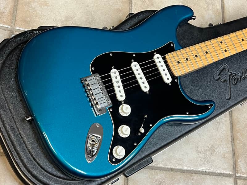 2000 Fender American Stratocaster Aqua Marine Metallic image 1