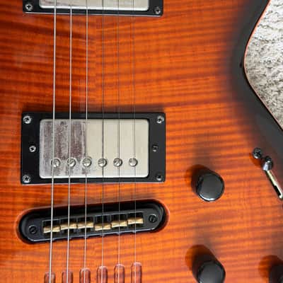 Godin LGX-SA with AAA Flame Maple Top image 3