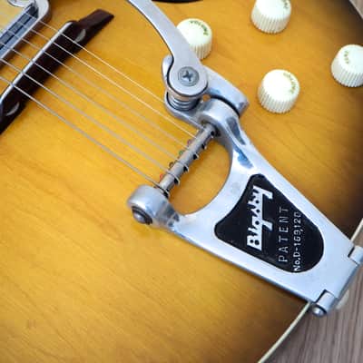 1961 Harmony H74 Meteor Neo Cutaway Vintage Guitar Near Mint DeArmond Gold Foil Pickups w/ohc image 10
