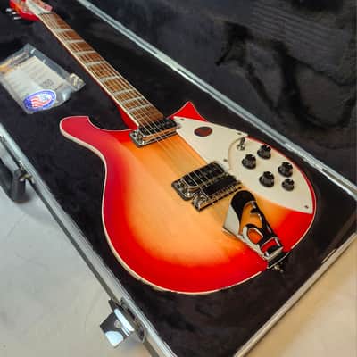 Rickenbacker 620 Fire Glo, Stereo, Gotoh Tuners, Rosewood FB, w/HSC 2026 image 2