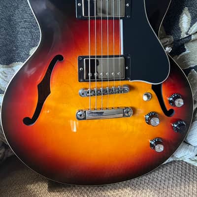 2017 Gibson Memphis ES-339 Sunset Burst w/ Original Case & COA – Excellent Player image 4