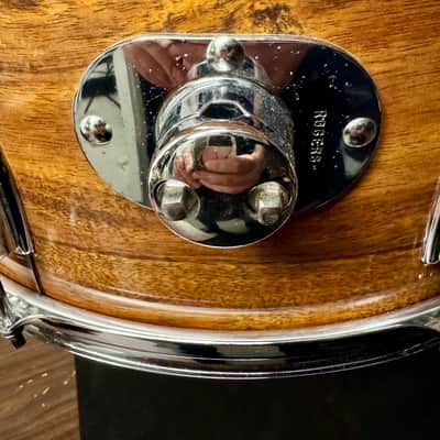 Rogers 16x18 Floor Tom - 3ply - 4 Leg Fullerton Era 1970’s - Koa image 9