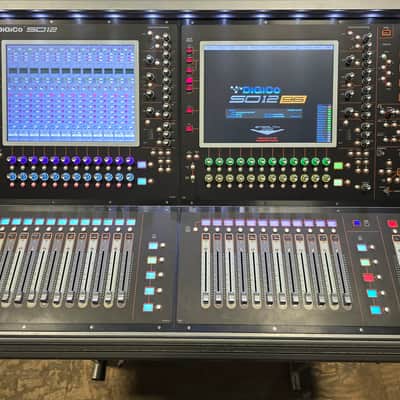 Digico SD12 96 digital mixing console image 1