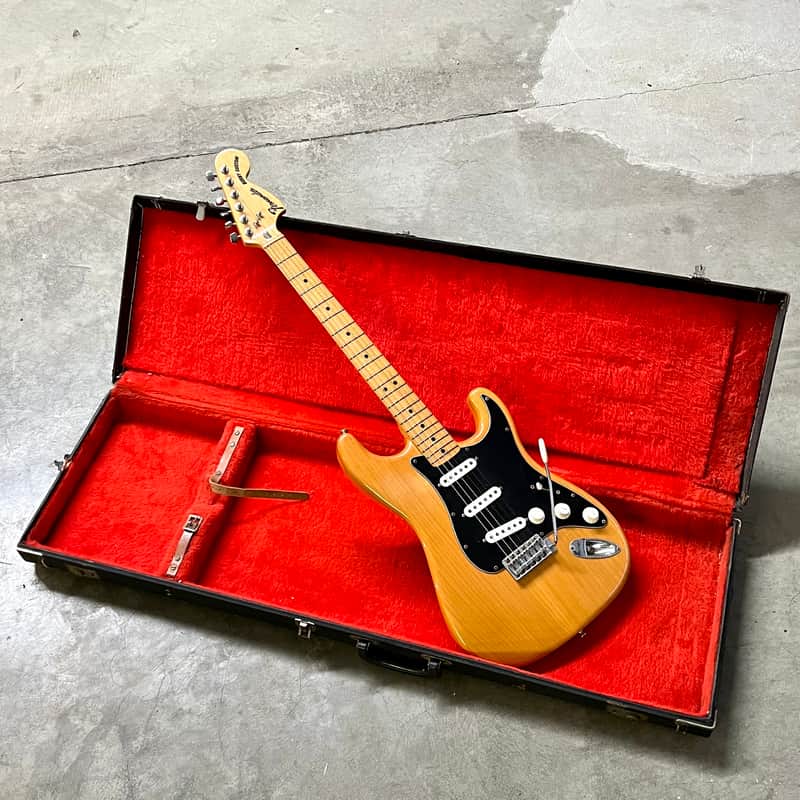 Fernandes Burny Custom Strat 1976 Natural original vintage MIJ Japan Stratocaster image 1