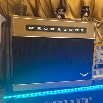 Magnatone Super Fifty-Nine M80 45-Watt 1x12" Guitar Combo 2024 - Gold image 3