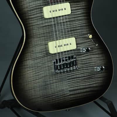 Melancon P-90 Artist - Charcoal Burst image 5