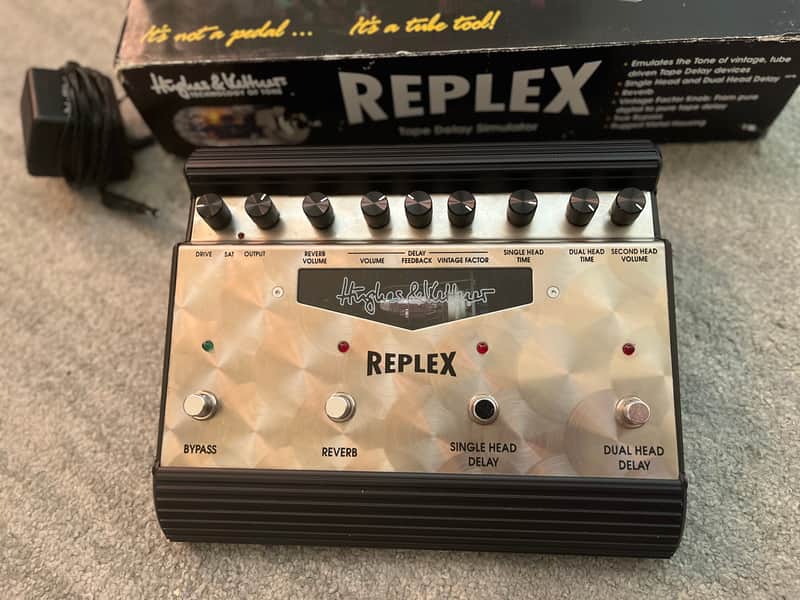 【エフェクター】Hughes&kettner REPLEX リプレックス Hughes & Kettner Replex | Reverb