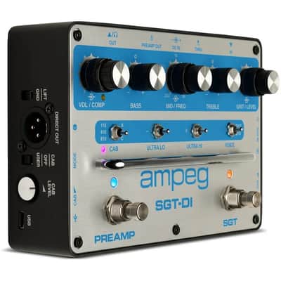 Ampeg SGT-DI Blue Line Anniversary Edition Bass DI Pedal image 2