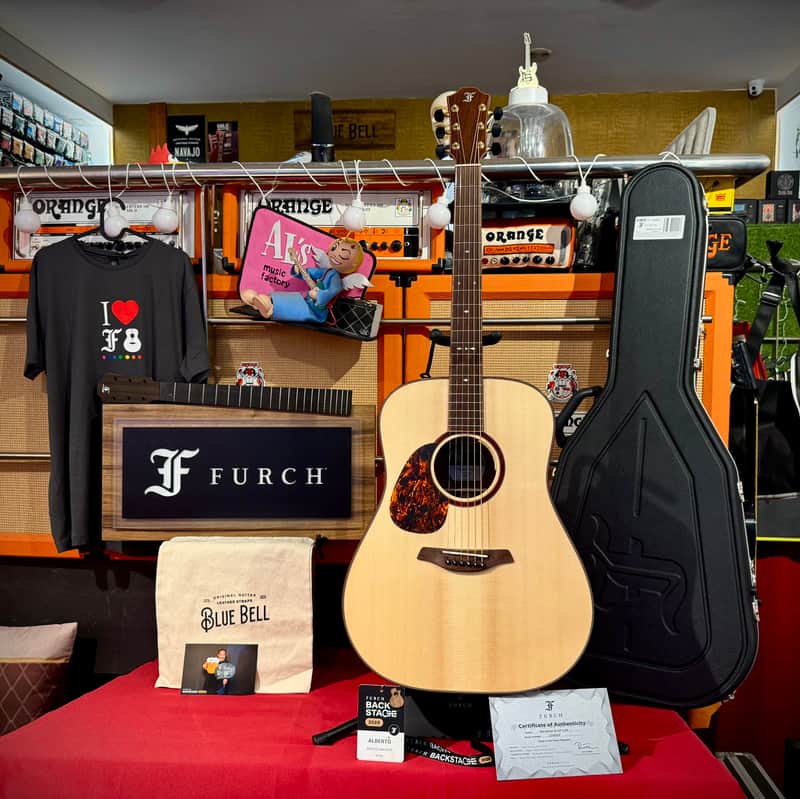 Furch Rainbow D LD L Zurda/Lefty Custom Shop( Unique pieze in | Reverb