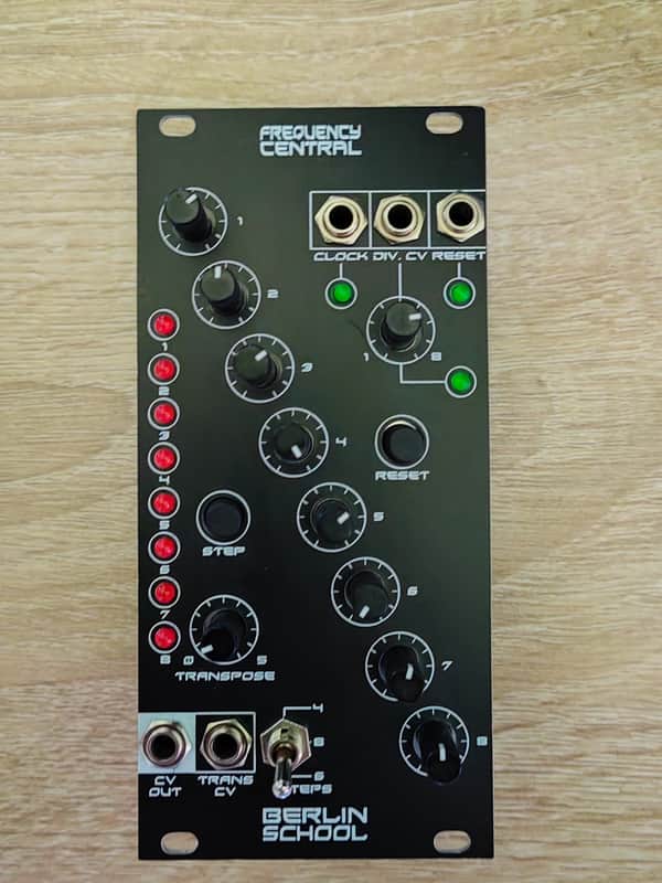 Frequency Central Berlin School Sequencer Quanitised  2025 - white/black image 1