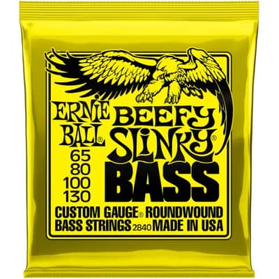 ERNIE BALL 2840 Slinky Beefy 65-130 Saiten für E-Bass image 1