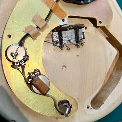 Fender Mandocaster Electric Mandolin 1956 - Blonde image 22