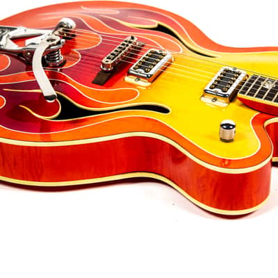 Yamaha Super Custom Hollow-body Owned by Brian Setzer image 14