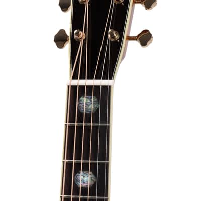 Henry's Acoustic Guitar - Monarch D24 Emperor Natural - Premium Dreadnought Guitar - Classic Design & Modern Elements image 5