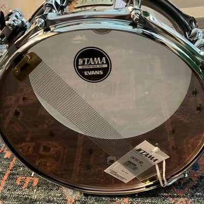 Tama SLP Bubinga/Maple Snare Drum 14x6.5 Midnight Zebrawood Burst image 7