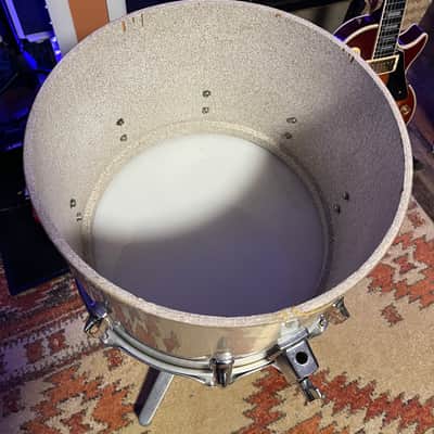 Tama Imperialstar Concert Tom 14" 1970s - Hairline Chrome MIJ image 9