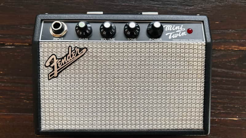 Fender Mini '65 Twin Amp Black image 1