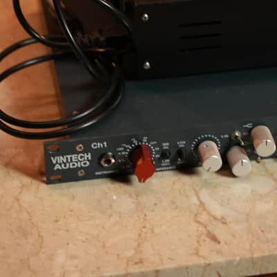 Vintech Audio 273 2-Channel Mic Pre EQ with X73 Power Supply image 3