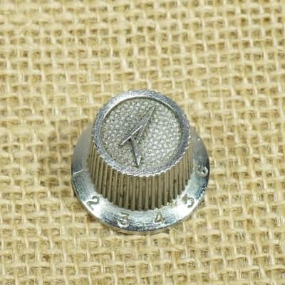 Tone Volume Knob Chrome 1984 Peavey T-15 T-25 T-40 T-60 Electric Guitar - Same Day Shipping image 1