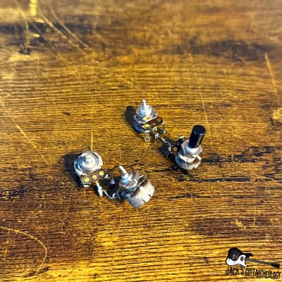 Vintage Harmony Bobkat / Silhouette Potentiometer Set (1960s - Electronics) image 1