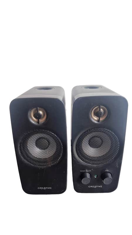 Creative Inspire T10 - Hi-Fi Speakers - Black - Good w/ Cables image 1