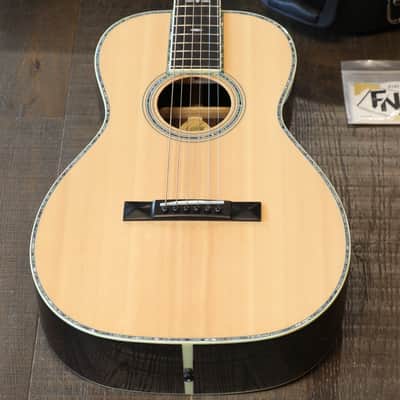 Blueridge BR-371 Historic Series Natural Acoustic Parlor Guitar + Hard-Case image 2