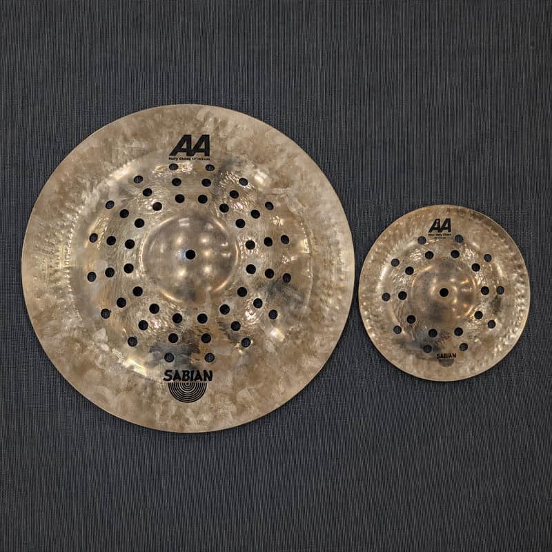 Sabian Sabian 17” AA Holy China + Sabian 10” AA Mini Holy China - Brilliant image 1